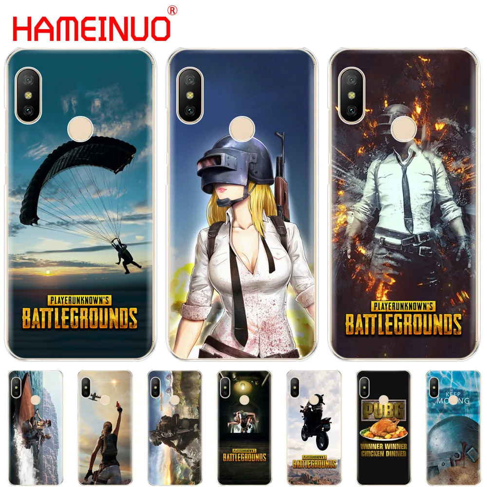 

Playerunknown's Battlegrounds PUBG Cover Case for Xiaomi Mi 8 se A2 lite redmi 6 6a 6 pro note 6 PRO pocophone F1 for redmi s2