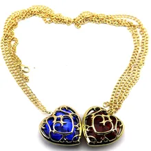 В HYRULE Фэнтези Модные украшения австрийского Хрусталя Кулон Сердце Цепочки и Ожерелья Любовь Цепочки и ожерелья s