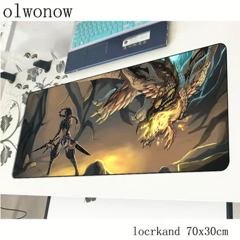 

Monster Hunter mousepad gamer 700x300x3mm gaming mouse pad large Beautiful notebook pc accessories laptop padmouse ergonomic mat