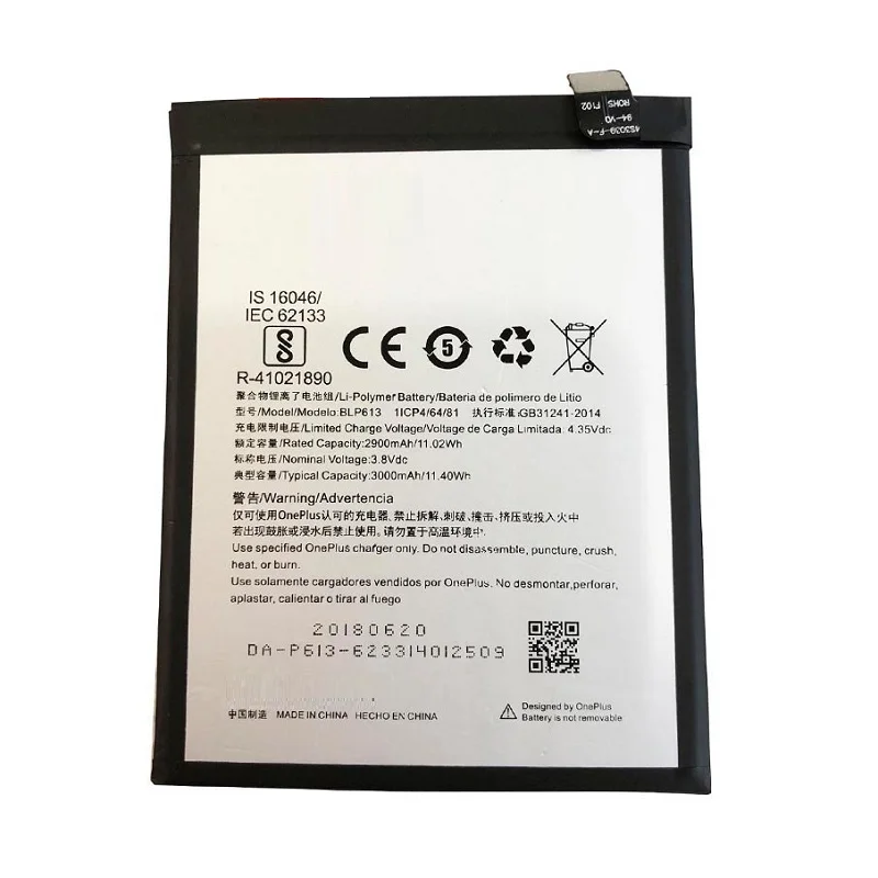 BLP613-Replacement-battery-For-OnePlus-3-One-Plus-3-Three-3000mAh
