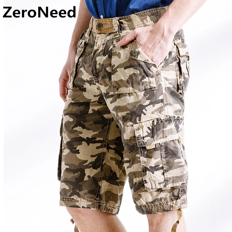 army cargo shorts mens