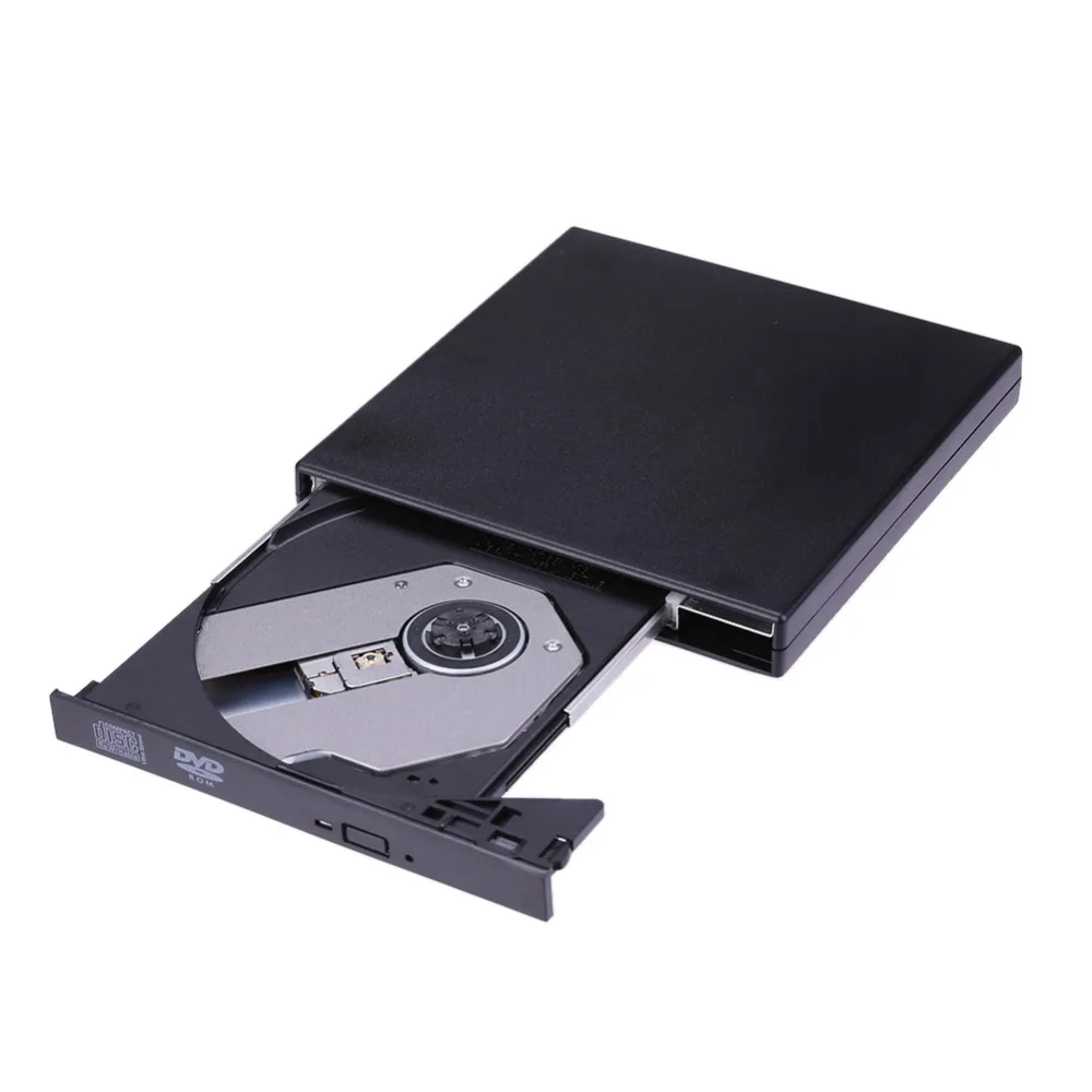 USB 2.0 Port External CD DVD burner with CD writer combo CD-RW/DVD-RW Burner Drive for PC Laptop for windows Mac OS