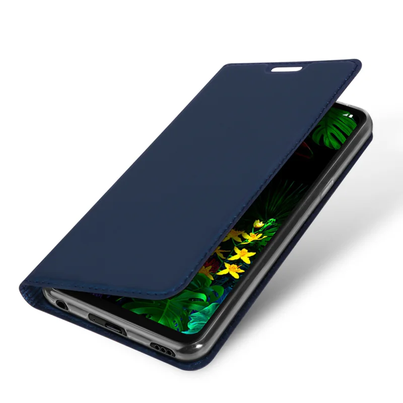 Dux Ducis из искусственной кожи чехол для Lg G8 V50 Q60 K50 K50S Thinq Coque Роскошный ультра тонкий флип-кошелек чехол для телефона s