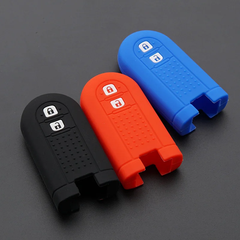 

Silicone Rubber car key case cover for toyota rush for Daihatsu Tanto tanto custom LA600S moovecanvas LA800S Remote Protect skin