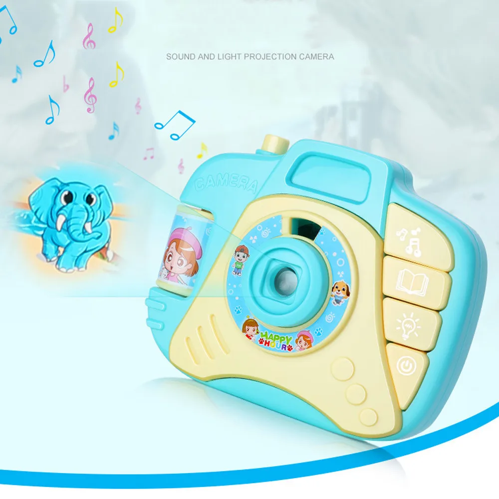 Камера игрушка проекция моделирование звук камера Детский образовательный подарок D