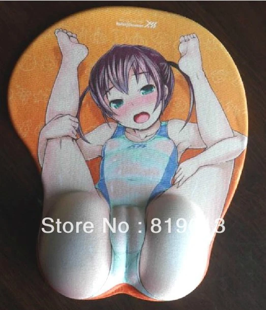 3d Cartoons Japanese Nudes - Free shipping Japanese anime cartoon 3D Silicon mouse naked girl Plump  buttocks mat Sexy beauty mouse