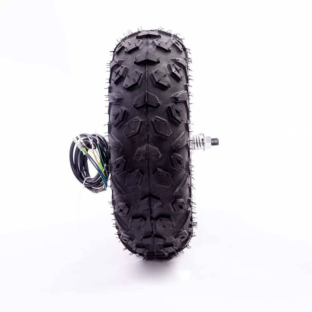 Excellent 14.5 inch Tyres 48v 1000w Engine 36v 800w 500w 350w Tyres Field Electric Buggy  Scooter Wheels 14.5inch Bicicletta E Bike Motor 3