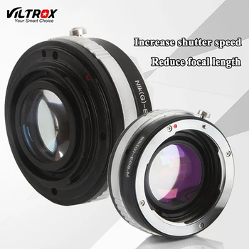 

Viltrox Reducer Speed Booster Lens Adapter Tube Ring For Nikon AI AIS F G Lens to Canon EF-M EOS-M M1 M2 M3 M5 Camera