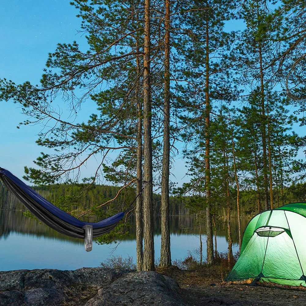 Cama de Dormir Acampamento ao ar Parachute Hammock Pendurado Balanço Portátil Livre Indoor Casa Jardim Dormir Cama Rede 13 Parachute hammock pendurado cama de dormir balanço