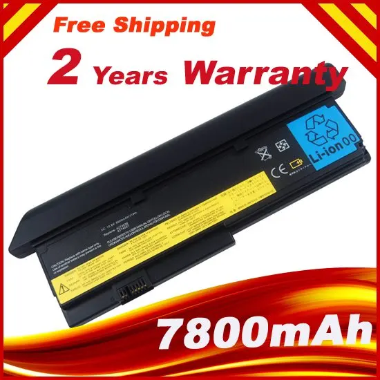 Новый аккумулятор для ноутбуков ThinkPad X200 X200s X201 Series 42T4834 42T4535 42t4543 42T465042T4534