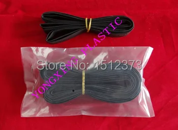 

1piece(1M)/lot pvc heat shrink tubing ratio 2:1 sleeving wire cable water-proof 40mm black color 1M/piece in bag package