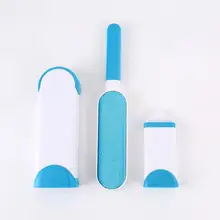 Dog Comb Tool Pet Hair Remover Brush Dog Cat Fur Brush Base Double-Side Home Furniture Sofa Clothes Cleaning Lint Brush