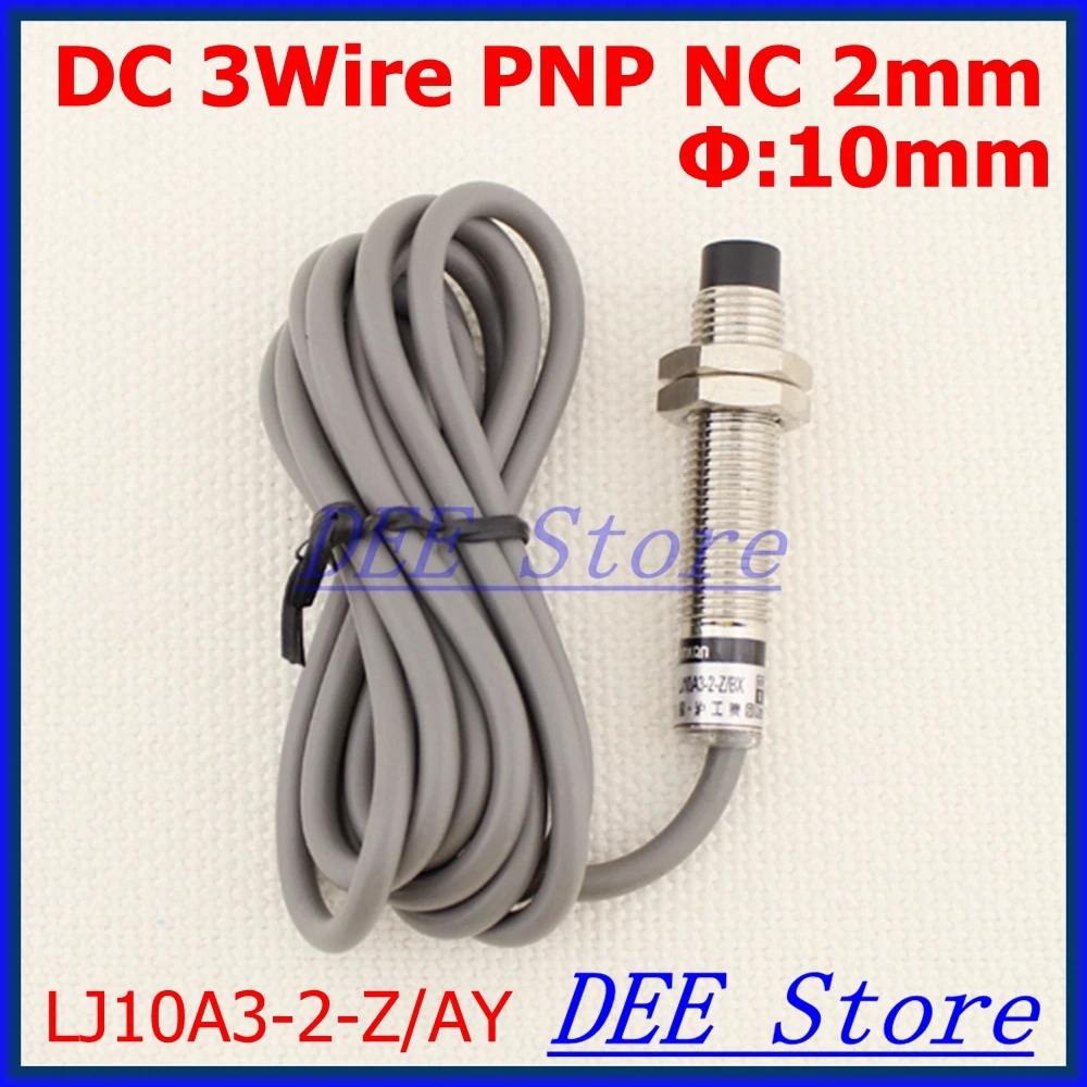 

DC6-36V 3Wire NC PNP DC 300mA Detection Distance 2mm M10 Proximity Switch sensor switch Inductive Proximity Sensor LJ10A3-2-Z/AY