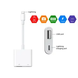 Ingelon новый для Lightning USB Reader AdapterData синхронизации OTG внешняя клавиатура разъем iphone ipad камера соединительные комплекты