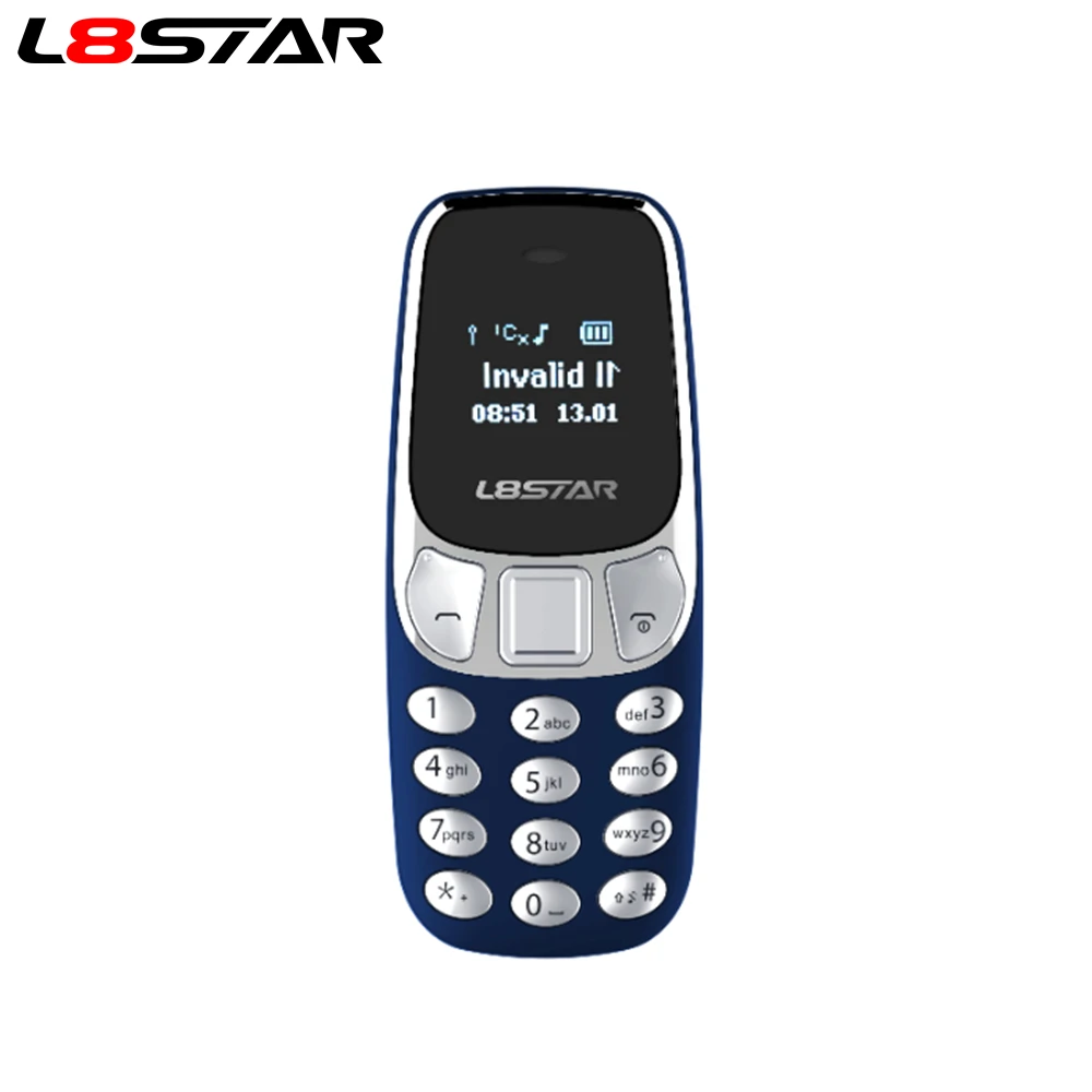 

L8STAR BM10 Wireless Bluetooth Earphone Dialer cellphone hand-free Headset Dual SIM Card Mini Mobile phone Earphone with Mic