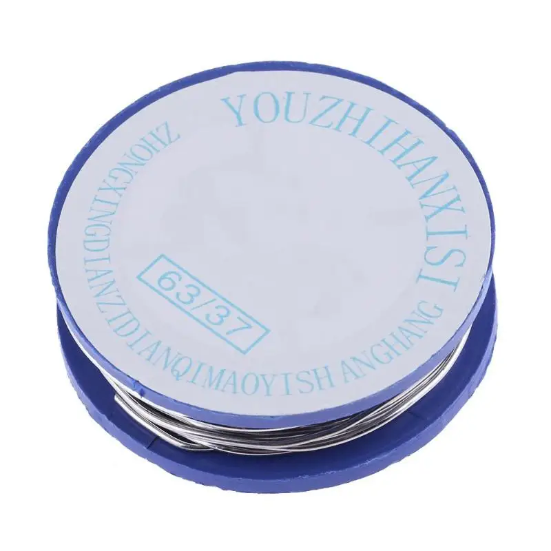 0.8mm Tin Lead Rosin Core Solder Soldering Wire 3.5x1.1cm Flux Content Solder Soldering Wire Roll Welding Wires 2019 New Hot