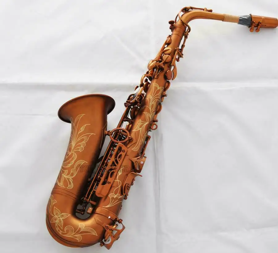 

RODWARE Mercury Alto Sax Matte Coffee Saxophone 875 Model Saxofone With case