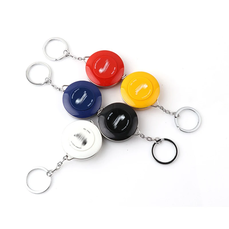 1pc random color 150 см рулетка портативная Выдвижная линейка детская линейка рост сантиметр дюймов рулонная лента подарки для девочек кожаная линейка - Цвет: 1pc random color