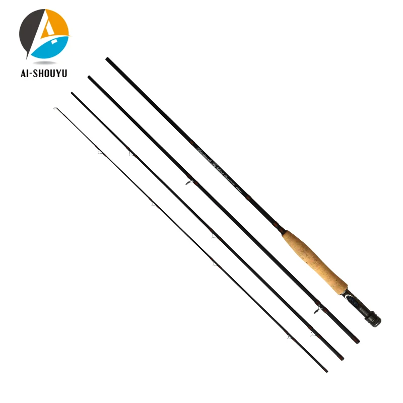 Fishing Rod 8.86FT 2.7M 4 Section Fly Fishing Rod Line wt 5//6 Fly Rod Lure Fishing Rod