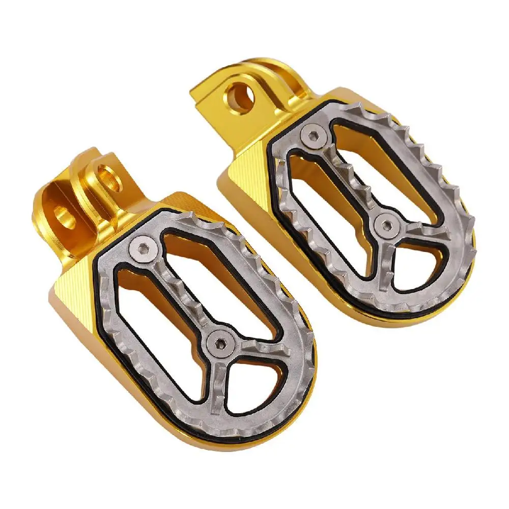 Buy Ironwalls Gold CNC Motorcycle Footpegs Footrest