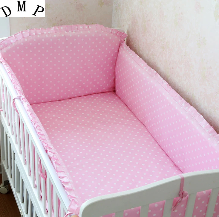 Parure De Lit 100 Coton Pour Bebe 6 Pieces Avec Drap Et Housse D Oreiller Aliexpress