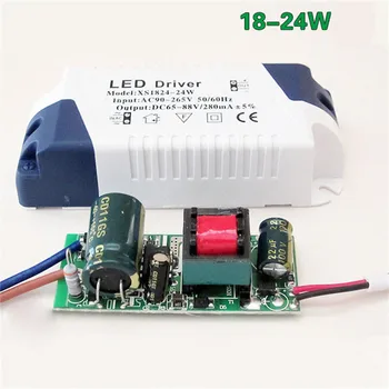 

LED Driver 3W-24W Dimmable Ceilling Light Lamp Trans former Power Supply DIY #2l09