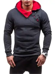 Бренд 2018 Толстовка Soild тепло Новый шить толстовки Для мужчин мода спортивный костюм мужской толстовка с капюшоном Для мужчин s Purpose Tour