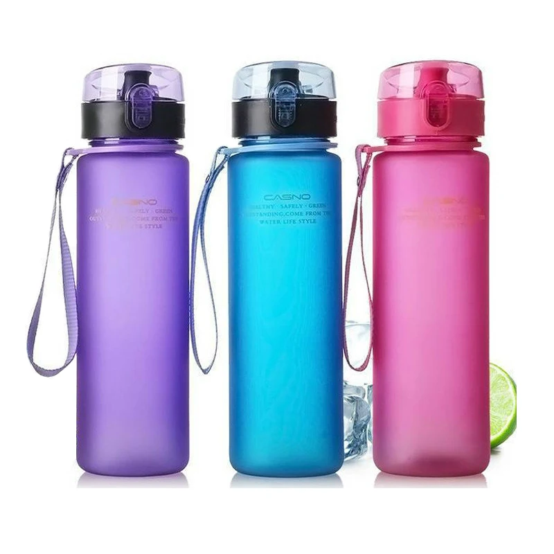 BPA الحرة تسرب برهان الرياضات المائية زجاجة عالية الجودة جولة المشي المحمولة زجاجات زجاجة ماء للدراجة 400 مللي 560 مللي
