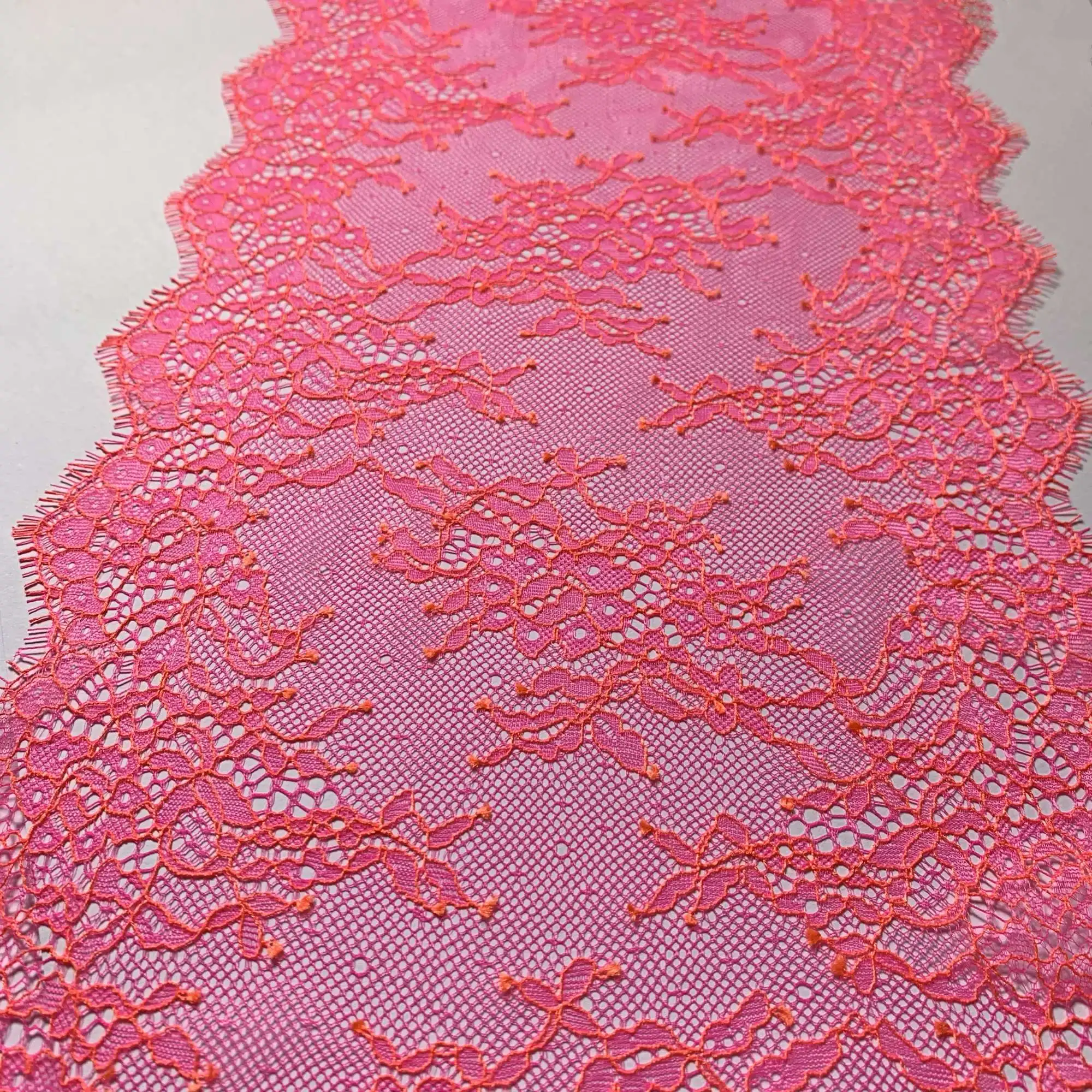 

3meter/lot width 22.50cm peach soft lace fabric embroidery summer lingerie lace DIY accessory garment material handmade deco