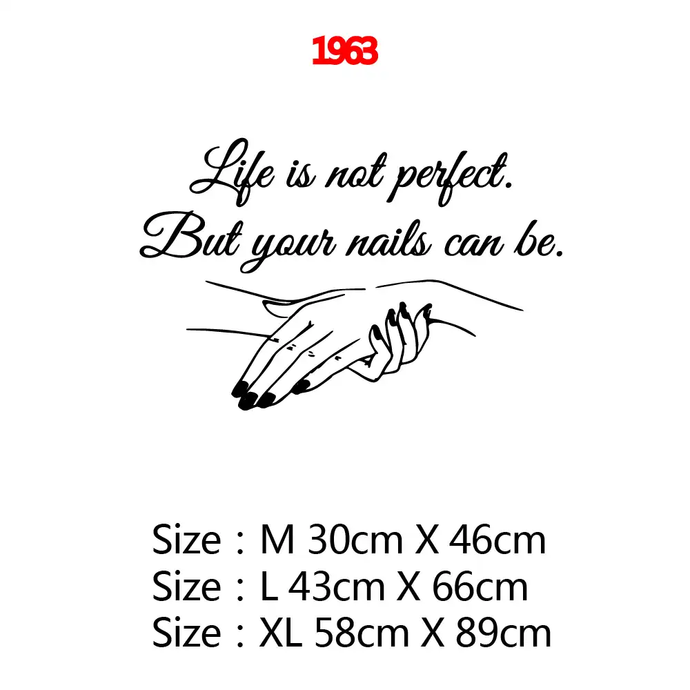Detail Feedback Questions About Exquisite Vinyl Decal Nail Salon Detail Feedback Questions About Exquisite Vinyl Decal Nail Salon