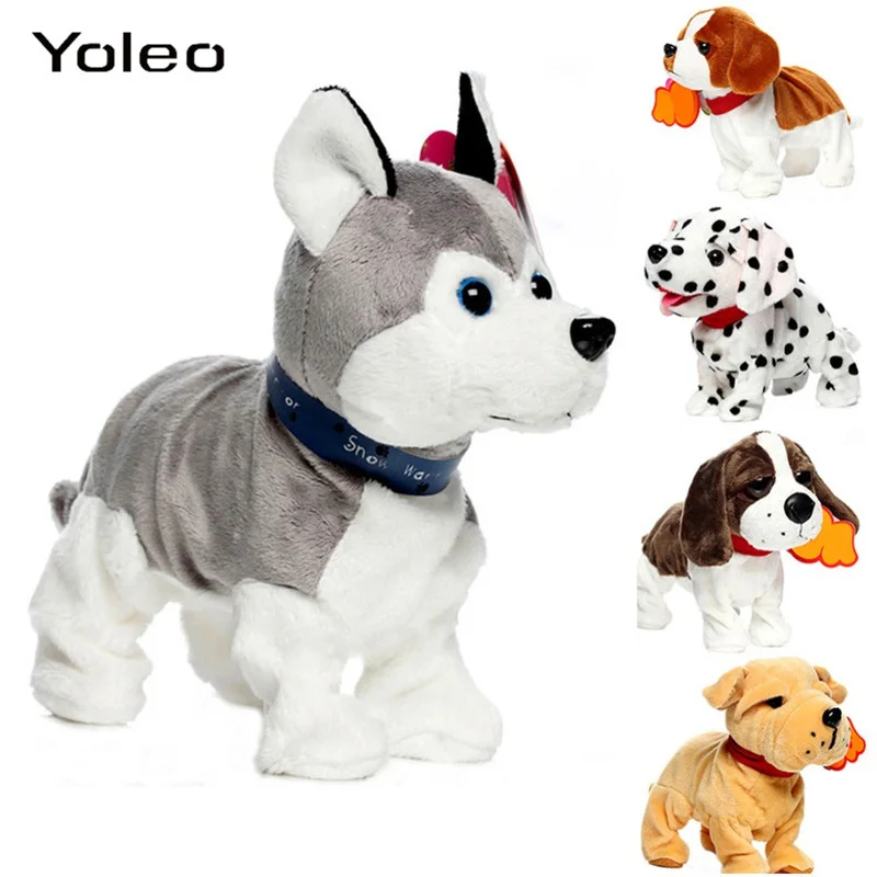 

Electronic Pets Sound Control Robot Dogs Bark Stand Walk Interactive Electronic Dog Electronic Pets Toys For Baby Kids Gifts
