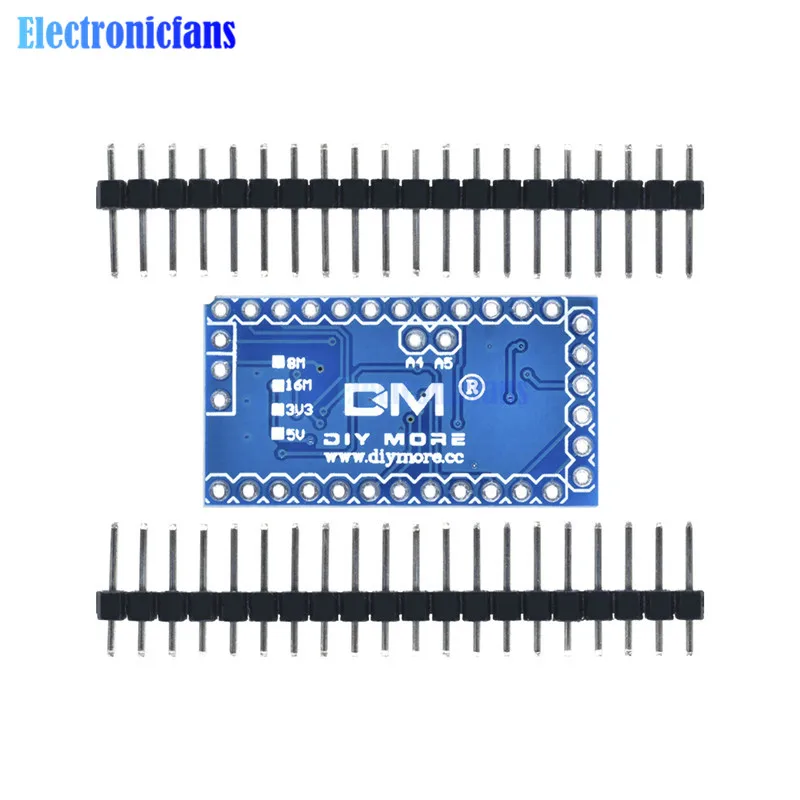 5 шт./лот Atmega328P Pro Mini 328 Mini Atmega328 5 в 16 МГц 5 в 16 м Модуль платы для Arduino совместим с нано микро контроллером