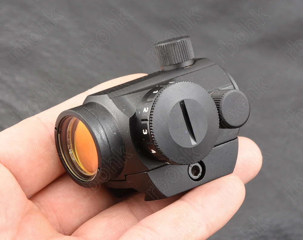 

Tactical micro mini 1X20 Red dot sight scope for picatinny weaver rail mount base All aluminum alloy M3796