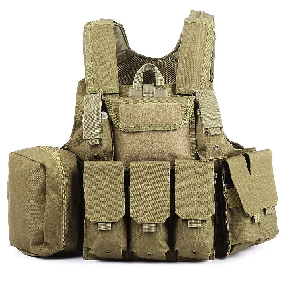

6 Colors Wear Resistance Carrier Hunting Vest Military Hunting Clothes High-quality 600D Oxford Military Tactical Clothes