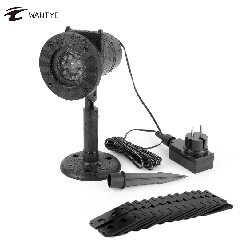 

Christmas Light Outdoor Decoration LED Snowflake Projector 12 Pattern Waterproof New Year's Decor disco Light DJ KTV Laser Light
