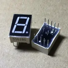 10 шт. LD-5161BG 1 деление 0,5" Зеленый 7-сегментный светодиодный дисплей общий анод DIP-10