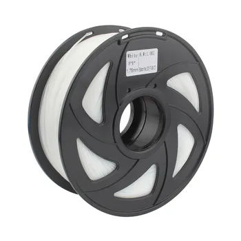 

CREOZONE Premium Quality PP Filament for 3D Printer Soft Flexible Plastic Filament White Color 1.75mm 1KG Spool