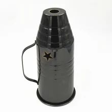 Серебряный щит от ветра черный металл кальяна Hookha ветровая крышка Chicha Narguile Cachimba трубка для кальяна аксессуары клуб бар гаджет для вечеринок