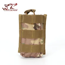 Molle тактический один пояс для винтовки Mag мешок с открытым верхом M4 M16 5,56. 223 подсумок Walkie Talkie наружный карман для винтовки