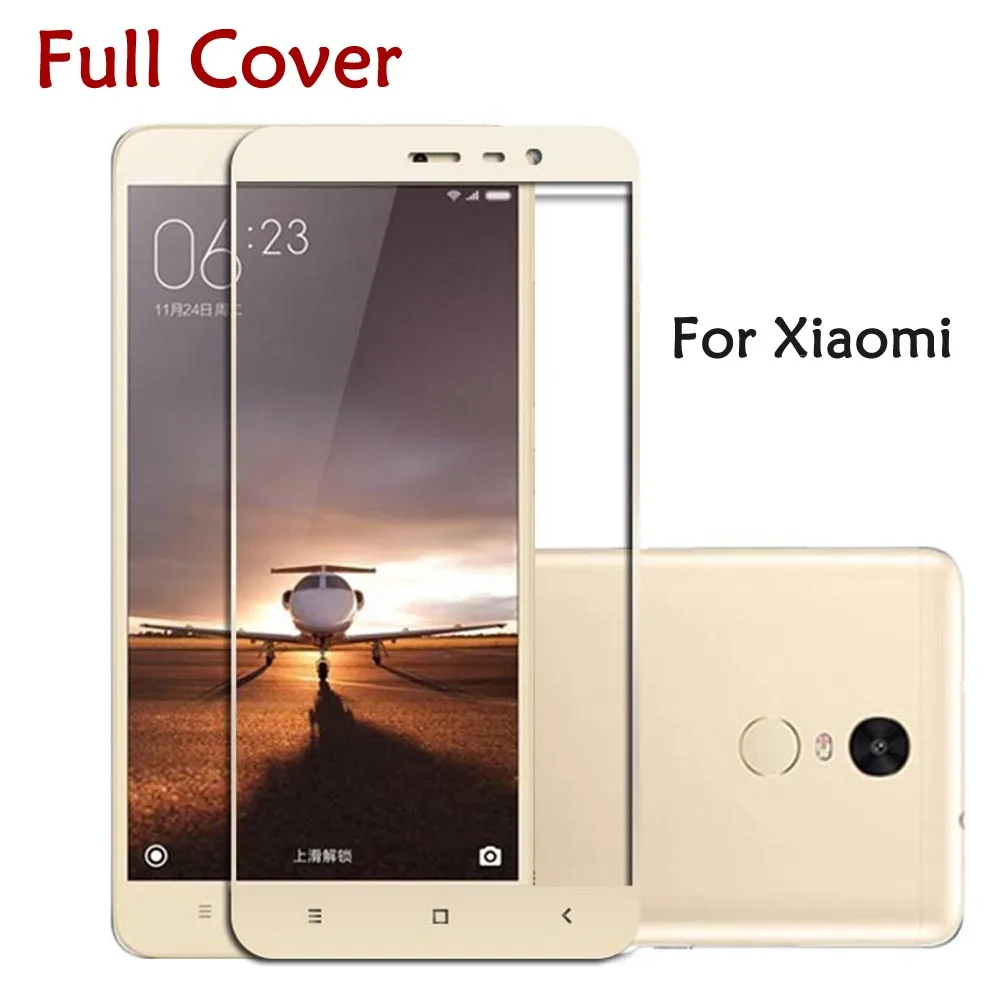 Защитное стекло закаленное 9H 2.5D для Xiaomi Redmi 4A 4 Prime 4X 3 3S Note Pro|Защитные стёкла и