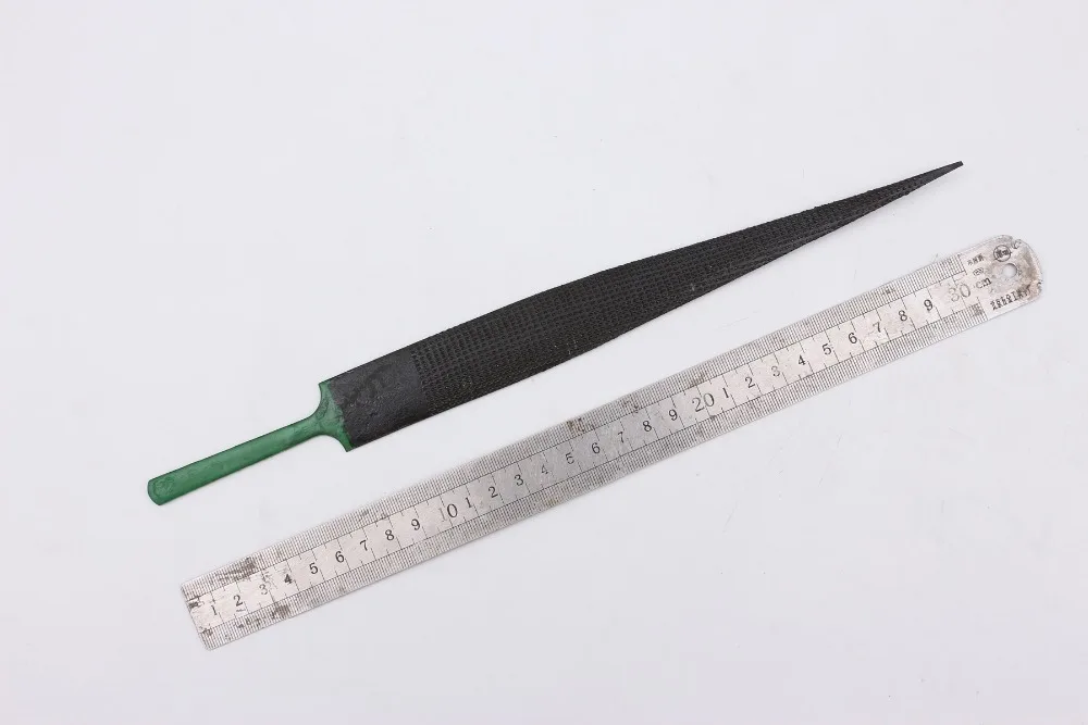 

1 Piece Diamond Coated Needle File Set Jewelry Making Tools Wood Glass Woodworker's Half Round Wood Rasp File - New Old Stoc