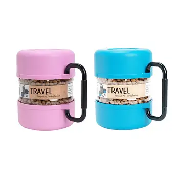 

Dog Bowl Pet Out Bowl Travel Lunch Box Travel Dog Food Detachable Container