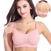 Женские бюстгальтеры для бега Женский Для Фитнеса Йоги бюстгальтер без стальных колец нижнее Белье для беременных Йога бюстгальтеры пуш-ап мягкие