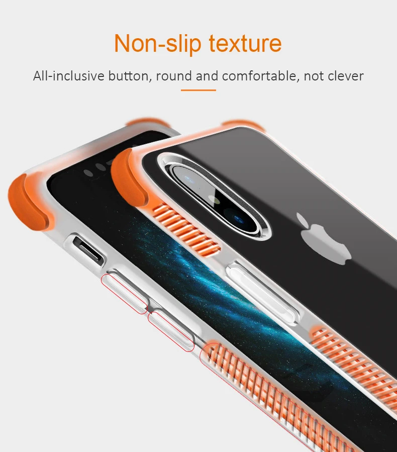 Case For Iphone 7 Case Iphone XS Max Case XR 6 8 6S Plus Luxury Brand Case Anti Shock  Transparent Clear Cover For Iphone X Case