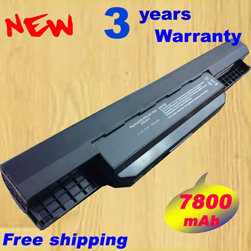 7800mAh Laptop Battery For Asus A32 K53 A42 K53 A31 K53 A41 K53 A43 A53 K43