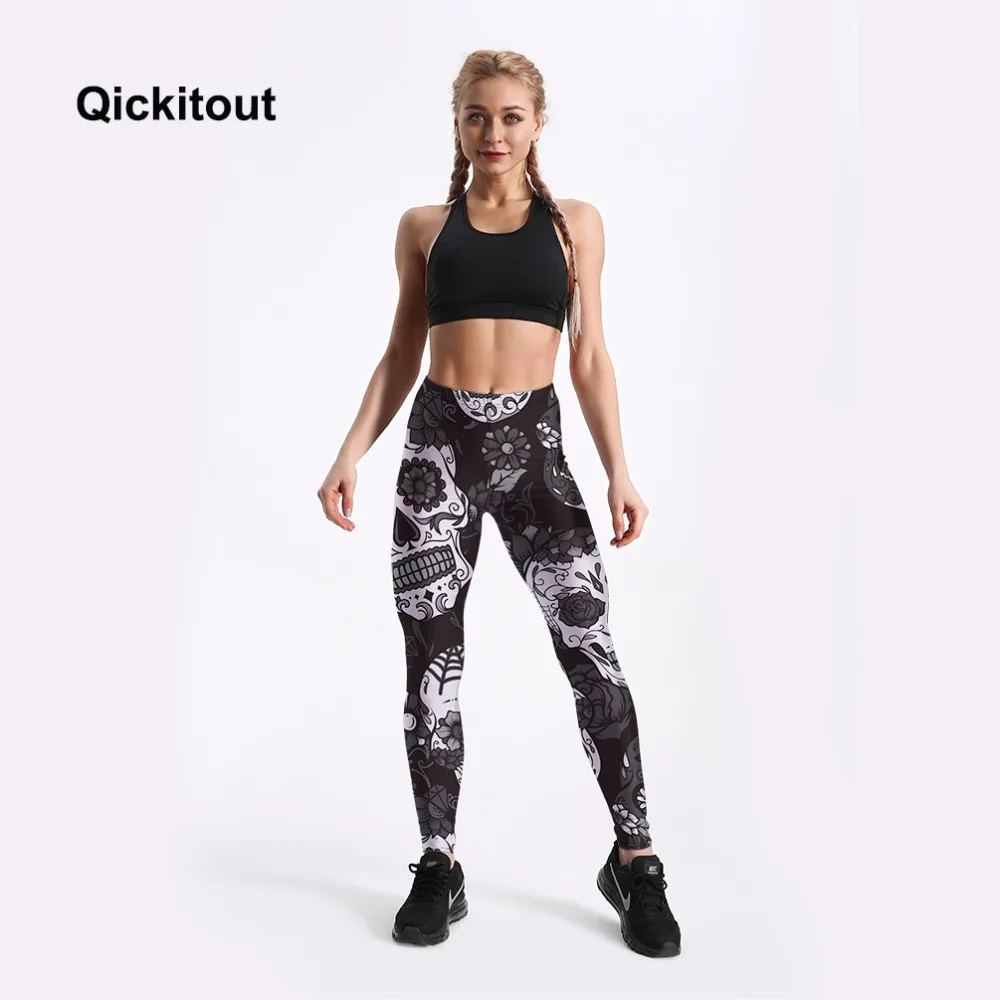 Qickitout طماق اللياقة البدنية ضئيلة المرأة الأسود و الأبيض الجمجمة ماس يغطي الرجل مثير الأزياء تمتد الرقمية طباعة السراويل بارد السراويل Qickitout طماق اللياقة البدنية ضئيلة المرأة الأسود و الأبيض الجمجمة ماس يغطي الرجل مثير الأزياء تمتد الرقمية طباعة السراويل بارد السراويل