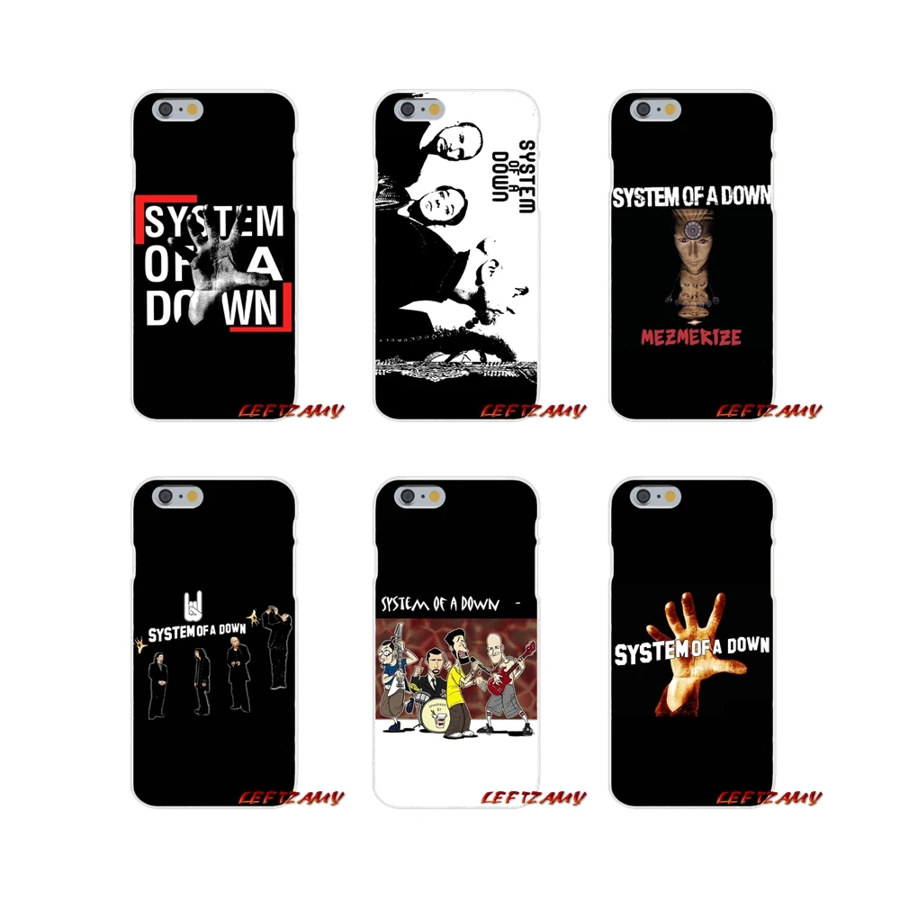 

fashion System Of A Down For Xiaomi Mi6 Mi 6 A1 Max Mix 2 5X 6X Redmi Note 5 5A 4X 4A 4 3 Plus Pro Soft Transparent Shell Cases