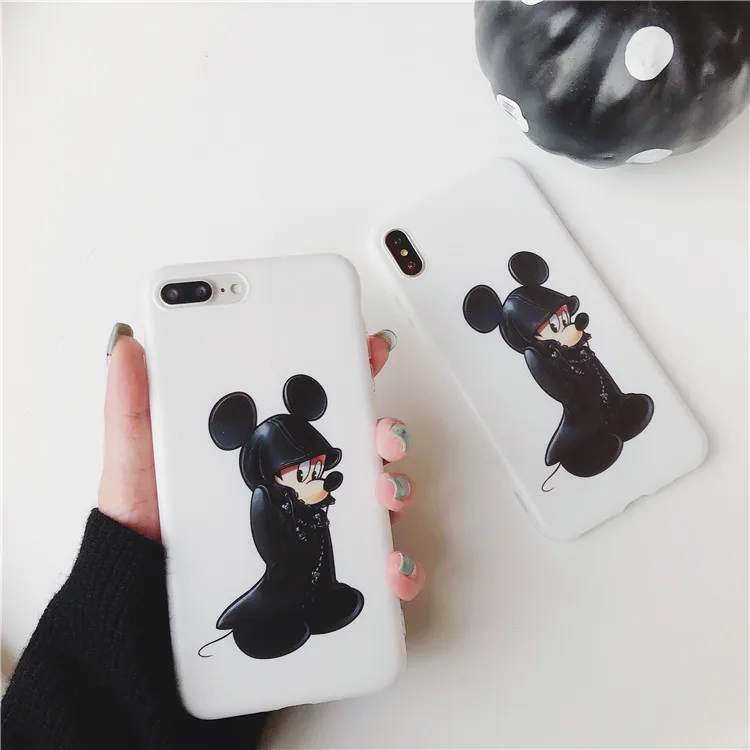 Милый мультяшный чехол Coque Funda для iPhone 7 Puls 6 6S 8 белый мягкий силиконовый X XR XS Max |