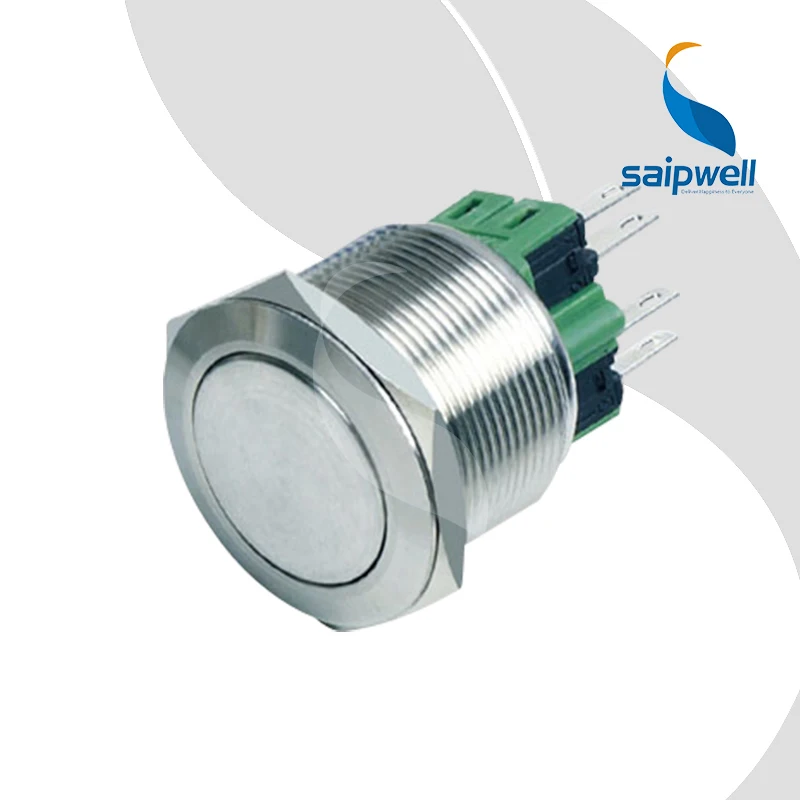 

Self Lock Type 25mm Push Button Switch / High Flush Head Stainless Steel Enclosed Switchgear (SP25-B1)