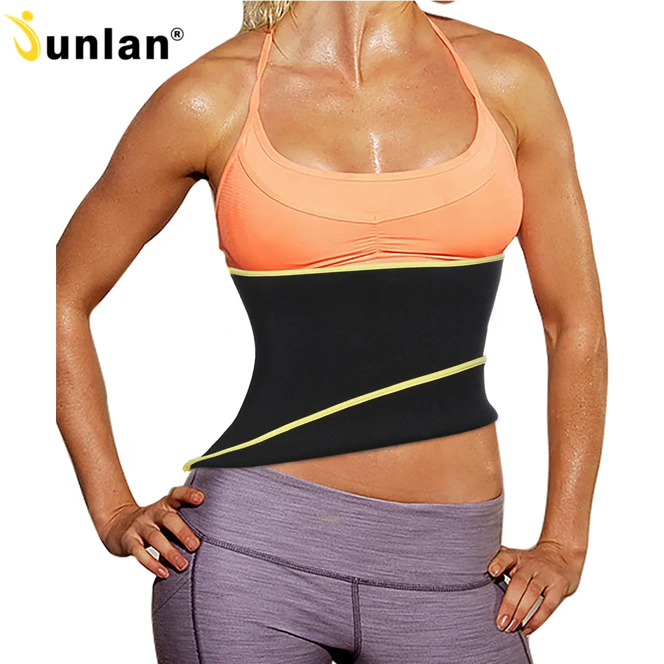 Junlan Slimming Belt Neoprene Corset Waist Trainer Body Shaper for